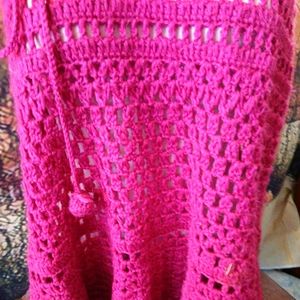Women's crochet skirt